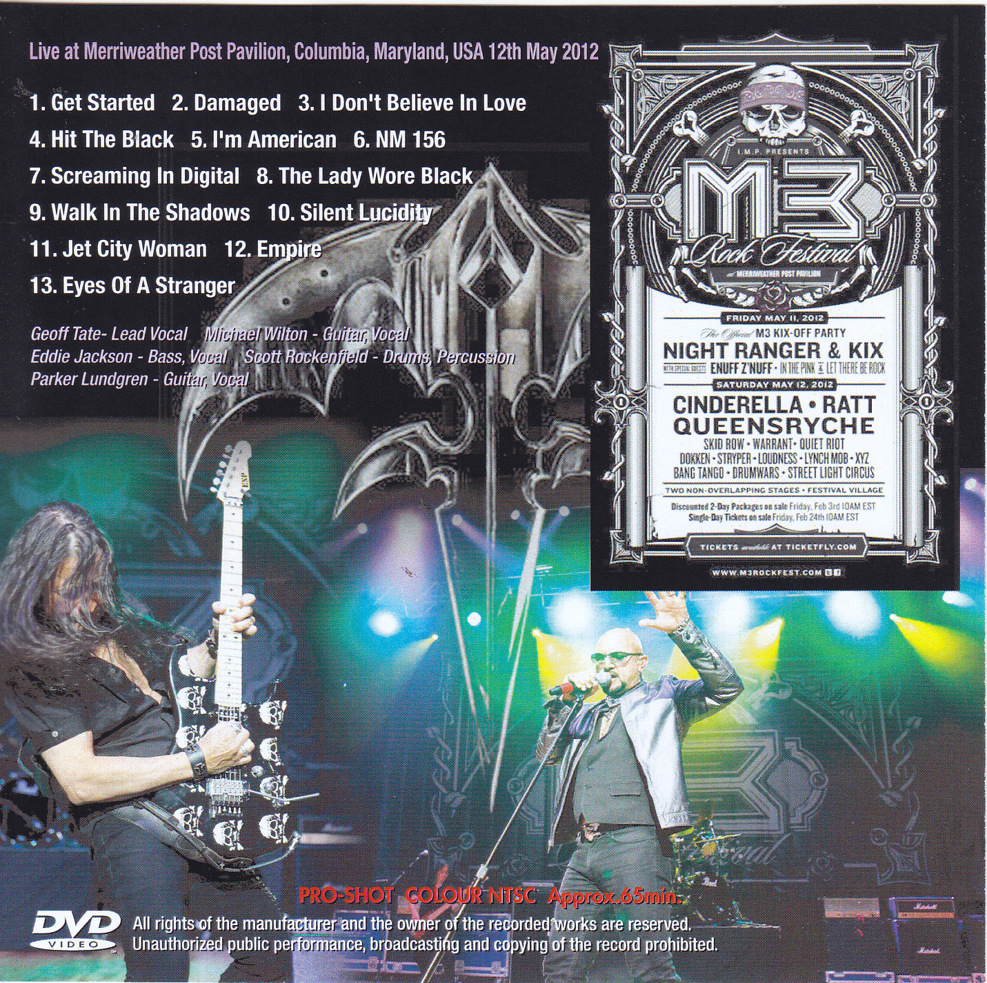 Queensryche / M3 Rock Festival / 1DVDR – GiGinJapan