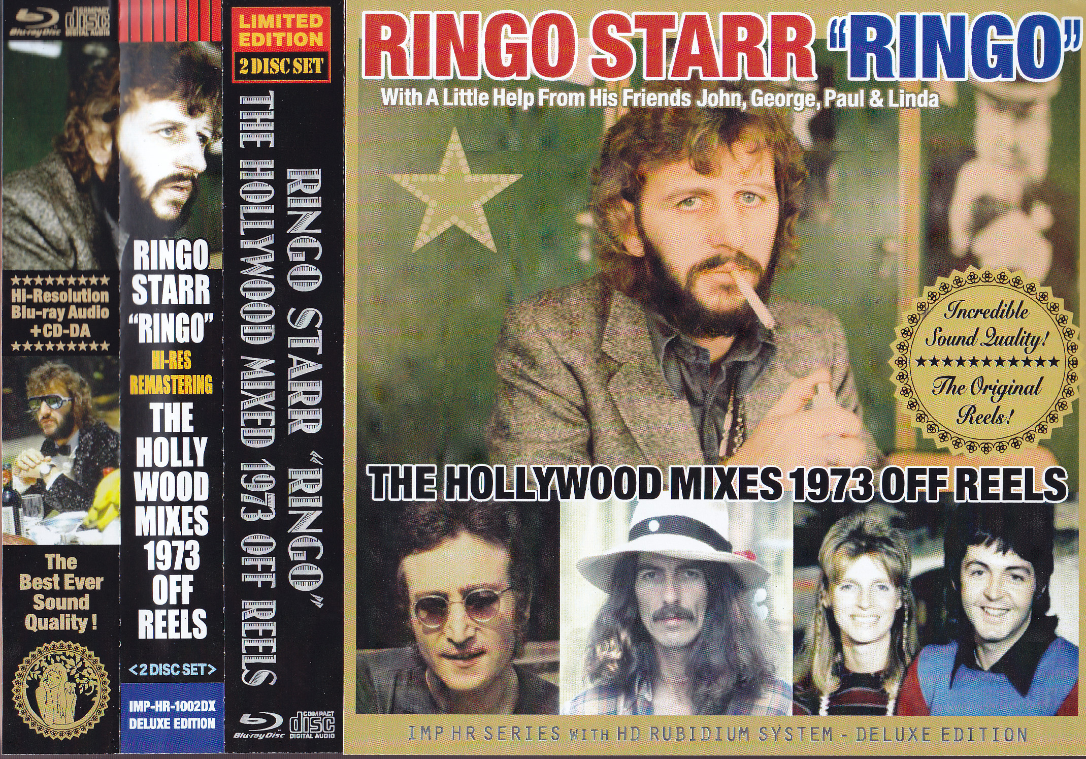 Ringo Starr / Ringo The Hollywood Mixed 1973 Off Reels / 1CD+1Blu 