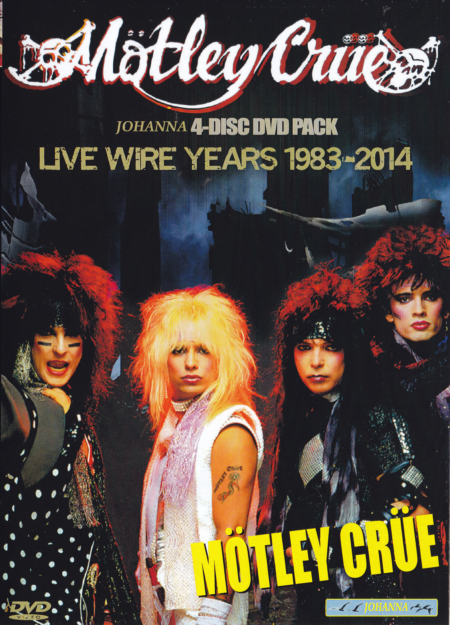 Motley Crue / Live Wire Years 1983-2014 / 4DVDR – GiGinJapan