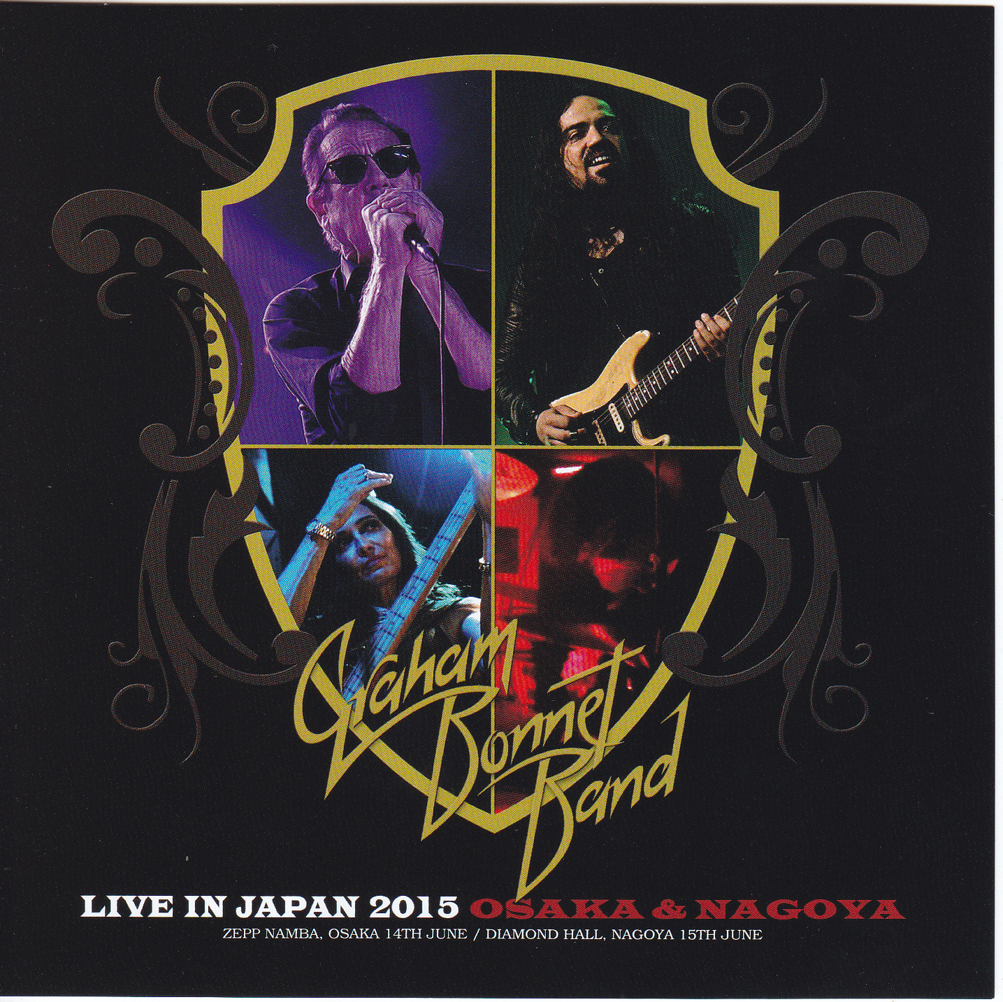 Graham Bonnet Band / Live In Japan 2015 Osaka u0026 Nagoya / 2CD – GiGinJapan