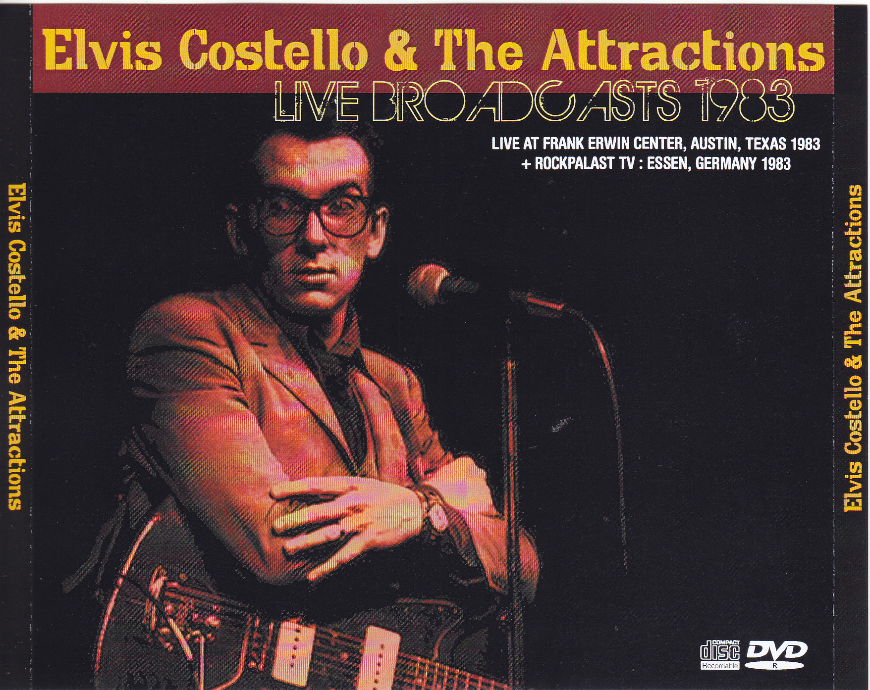 Elvis Costello u0026 The Attractions / Live Broadcasts 1983 / 2CDR+1DVDR –  GiGinJapan