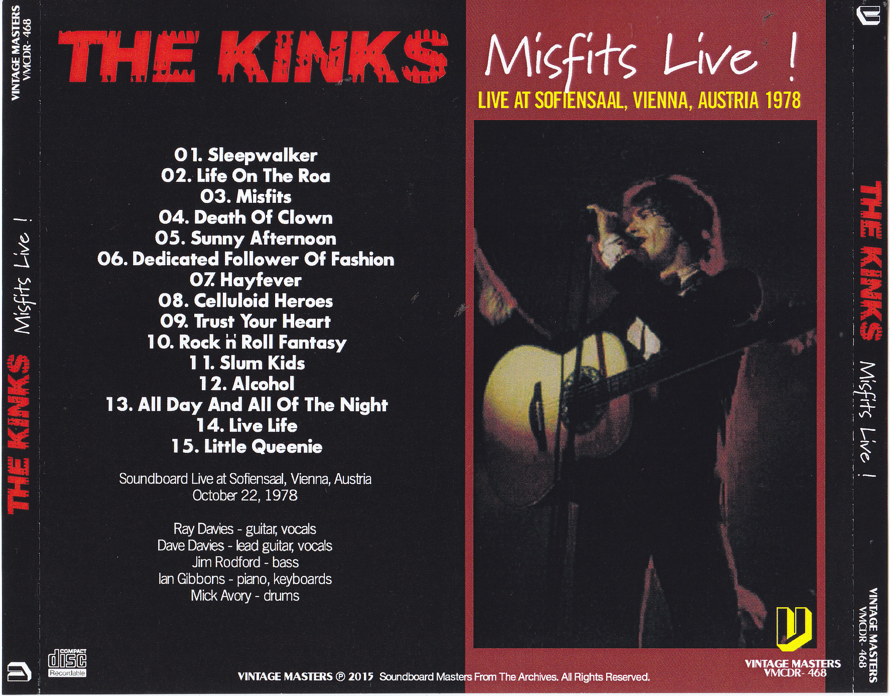 the kinks misfits tour