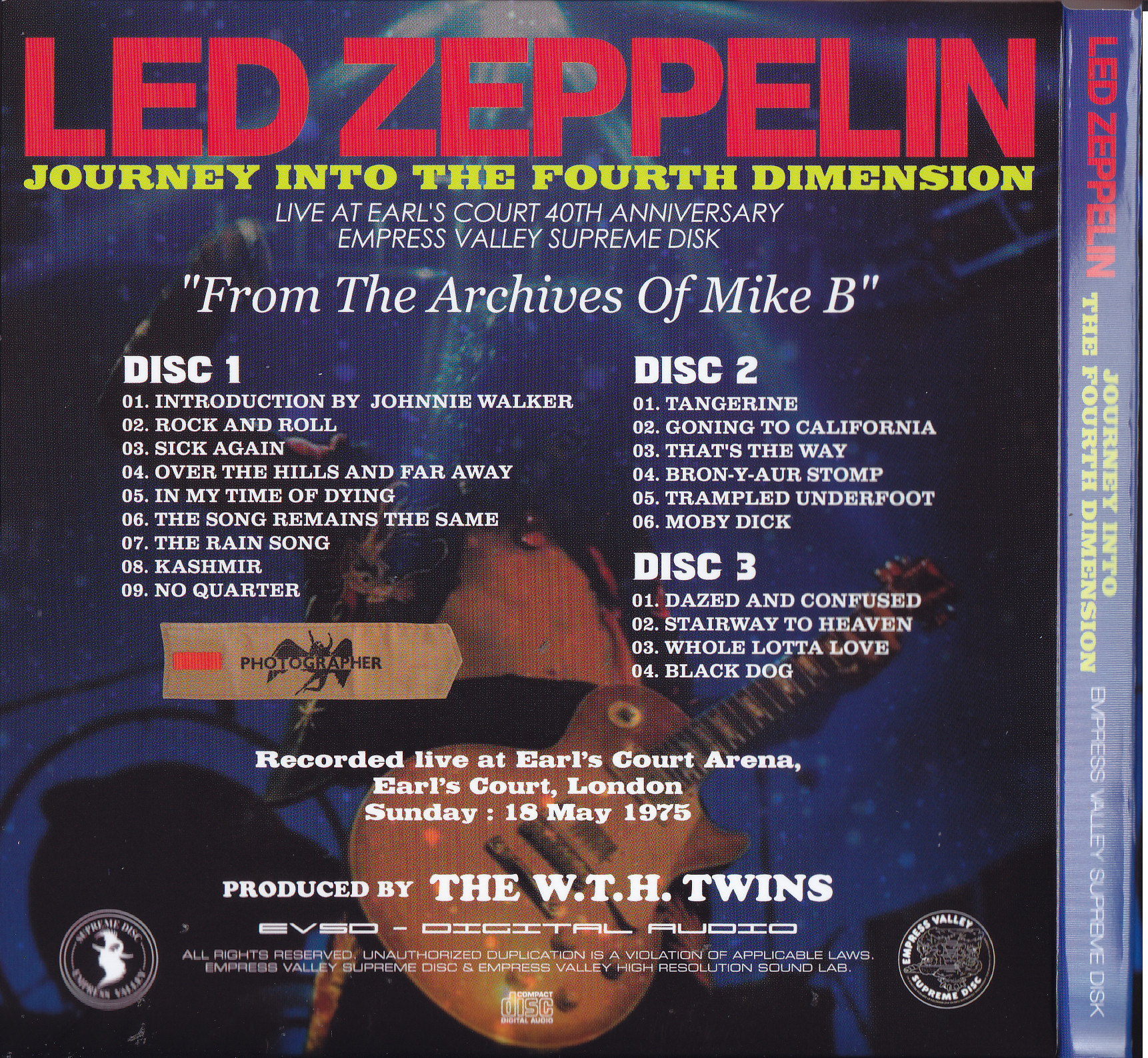 Led Zeppelin / Black Dragon With Blue Axe / 6CD Box Set – GiGinJapan