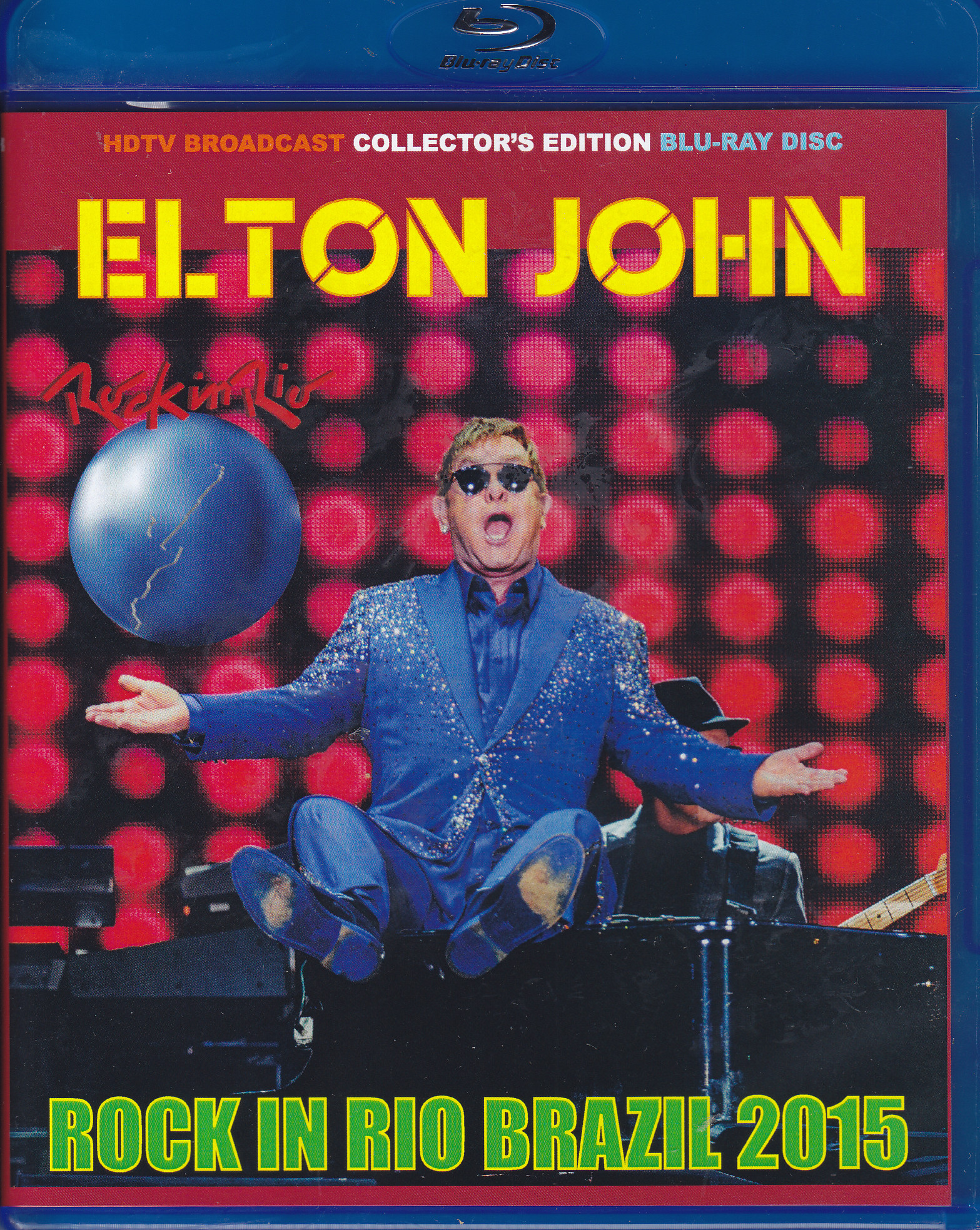 ELTON JOHN - LIVE IN AUSTRALIA 1989 CD VERY RARE MADE IN BRAZIL
