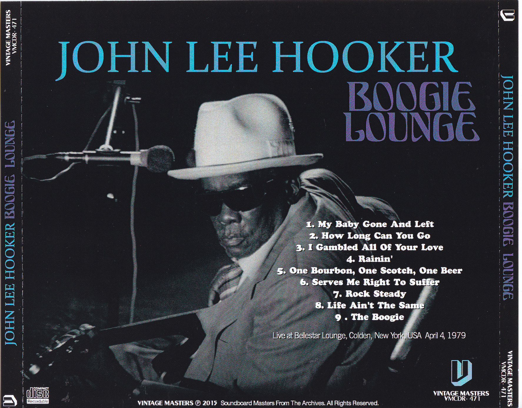 John Lee Hooker / Boogie Lounge / 1CDR – GiGinJapan
