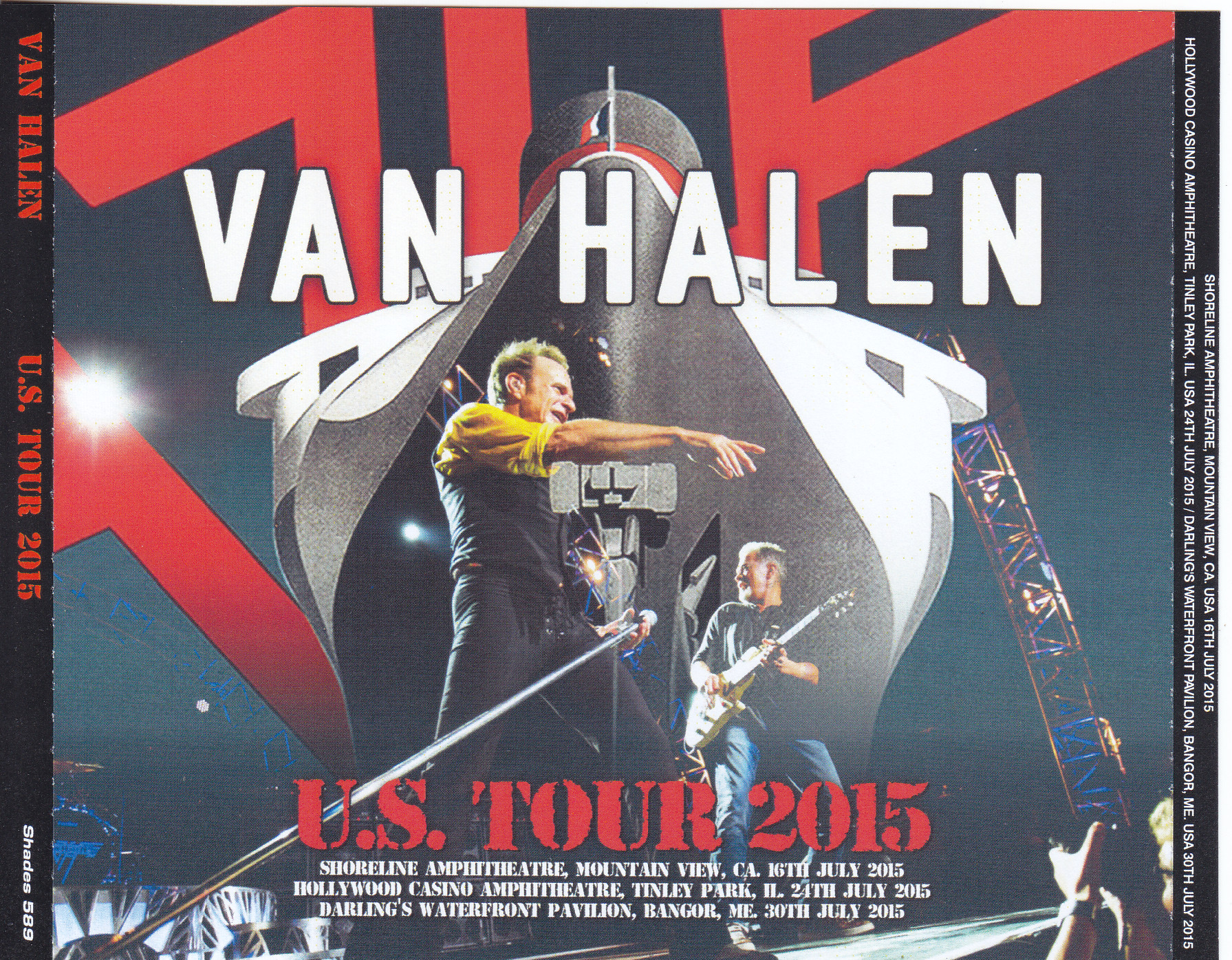 van halen 2015 tour dates