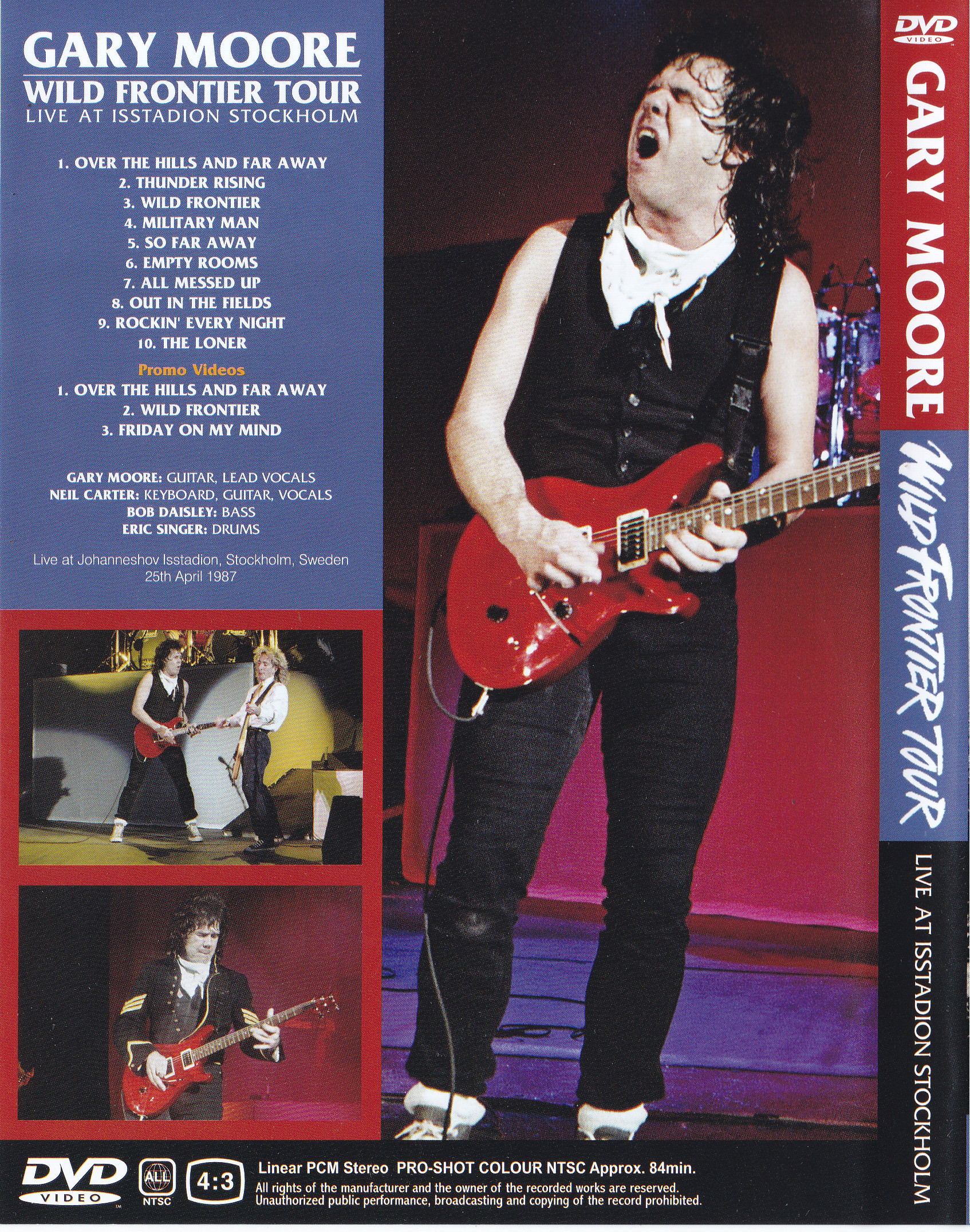 Gary Moore / Wild Frontier Tour / 1DVD – GiGinJapan