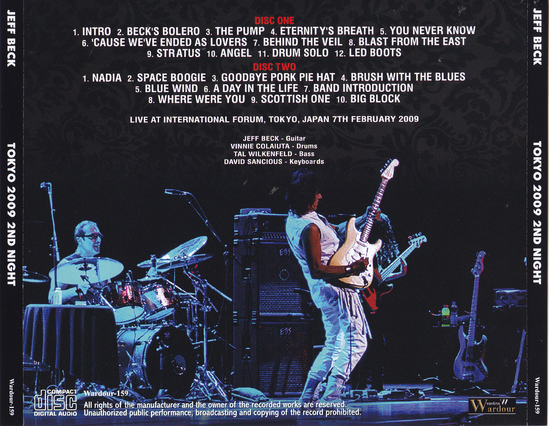 Jeff Beck / Tokyo 2009 2nd Night / 2CD – GiGinJapan