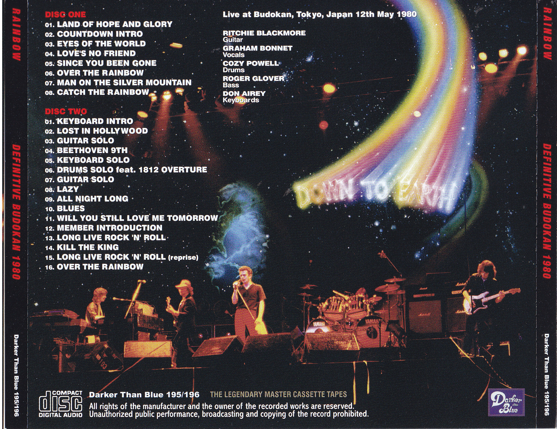 Rainbow / Definitive Budokan 1980 / 2CD – GiGinJapan