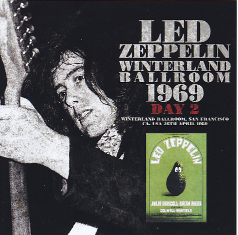 Led Zeppelin / Winterland Ballroom 1969 Day 2 / 2CD – GiGinJapan