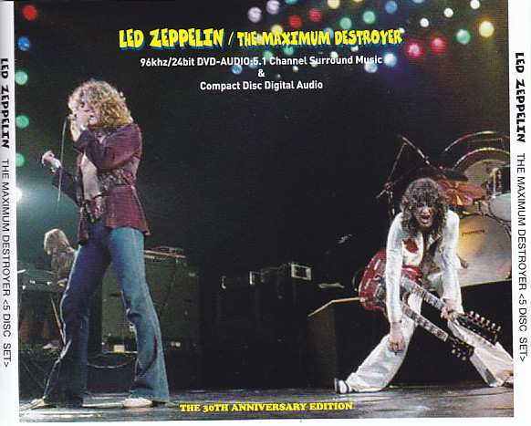 Led Zeppelin / The Maximun Destroyer / 3CD+2DVD Audio – GiGinJapan