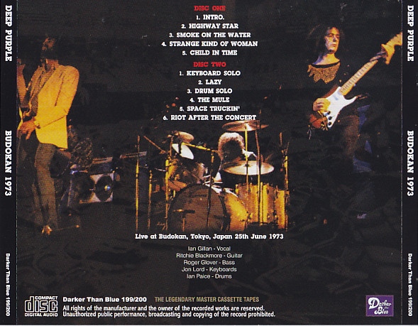 Deep Purple / Budokan 1973 / 2CD – GiGinJapan