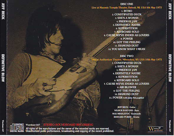 Jeff Beck / Definitive Blow / 2CD – GiGinJapan