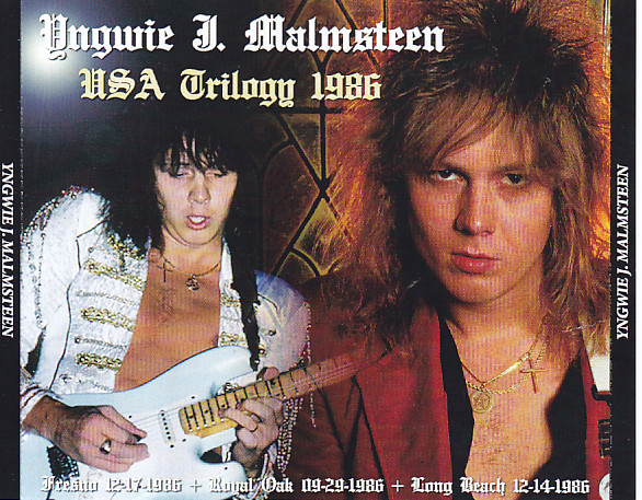 Yngwie J Malmsteens / USA Trilogy 1986 / 2CDR+2DVDR – GiGinJapan