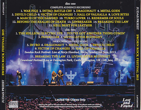 Judas Priest - Radio Broadcast Recordings - 8 CD Box Set – Revolution Deals