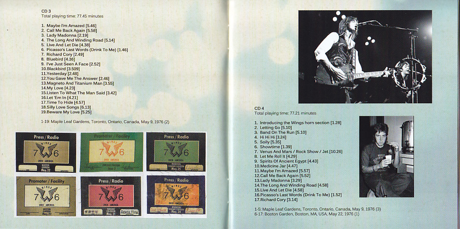 Paul McCartney & Wings / All Over America 1976 / 10CD+5DVD Box Set 