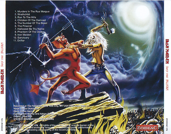 Iron Maiden / Beast Over Palladium / 1CD – GiGinJapan