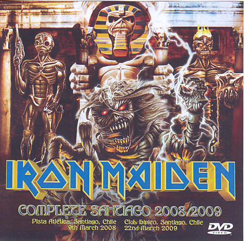 Iron Maiden / Complete Santiago 2008/2009 / 2DVDR – GiGinJapan