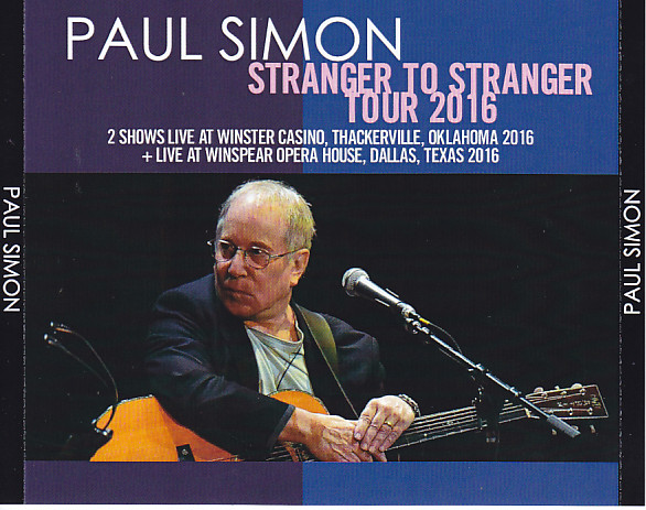 Paul Simon / Stranger To Stranger Tour 2016 / 3CDR – GiGinJapan