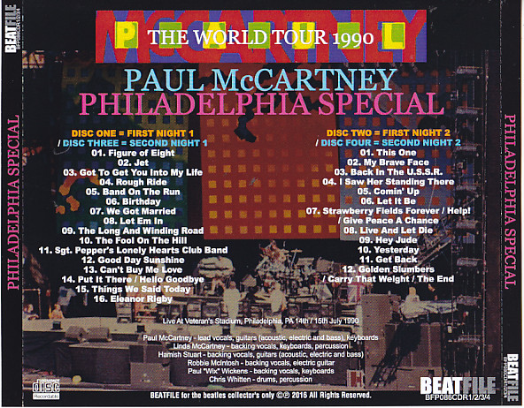 最新作の ポール・マッカートニー 6CD/1990 コレクターズCD ワールド 