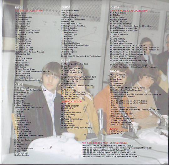 Beatles / Concertinos US Singles & EPs Remastered Collection 2nd