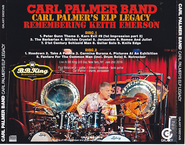 Carl Palmer Band / Carl Palmer ELP Legacy / 2CDR – GiGinJapan