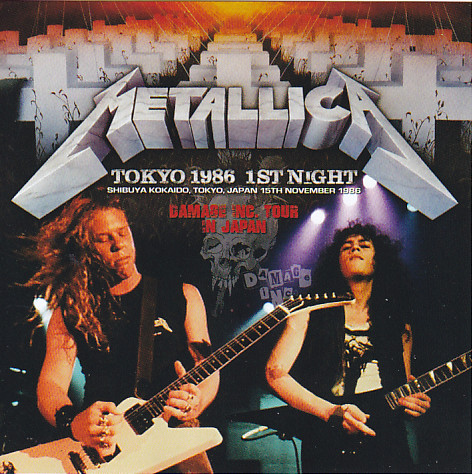 Metallica / Tokyo 1986 1st Night / 2CD – GiGinJapan