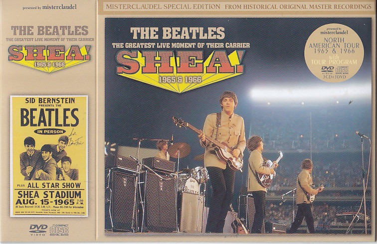 Beatles / Shea 1965 u0026 1966 / 3CD+3DVD Wx Slipcase+Booklet – GiGinJapan