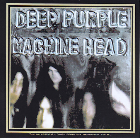 Deep Purple / Machine Head Uk Original LP Matrix M-1 / 1CDR