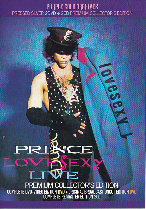 Prince / Lovesexy Live Premium Collectors Edition / 2CD+2DVD