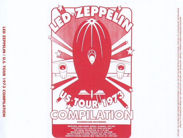 Led Zeppelin / US Tour 1973 Compilation / 3CDR – GiGinJapan