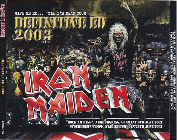 Iron Maiden / Definitive Ed 2003 / 2CD+1DVD – GiGinJapan