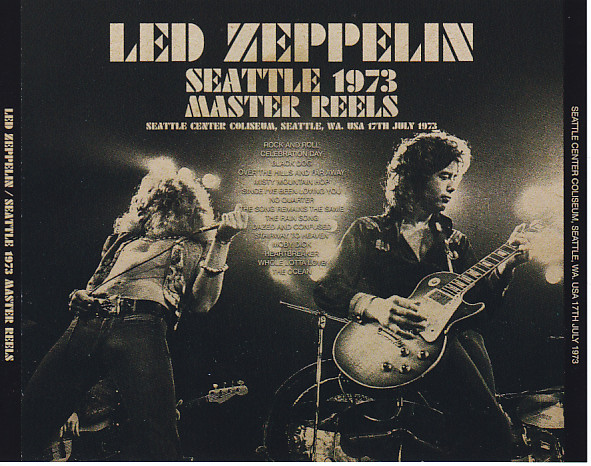 Led Zeppelin / Seattle 1973 Master Reels / 3CD – GiGinJapan