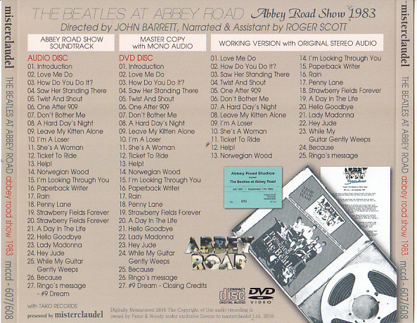 Beatles / The Beatles At Abbey Road / 1CD+1DVD – GiGinJapan