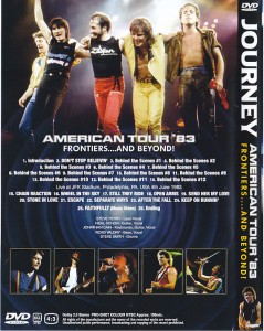 JOURNEY American Tour '83 FRONTIERS…AND BEYOND! – Live at JFK Stadium,  Philadelphia, PA. USA 4th June (1983) (Remastered from LaserDisc to DVD) –  Music Video Resource