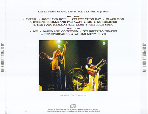 Led Zeppelin / Boston 1973 / 2CD – GiGinJapan