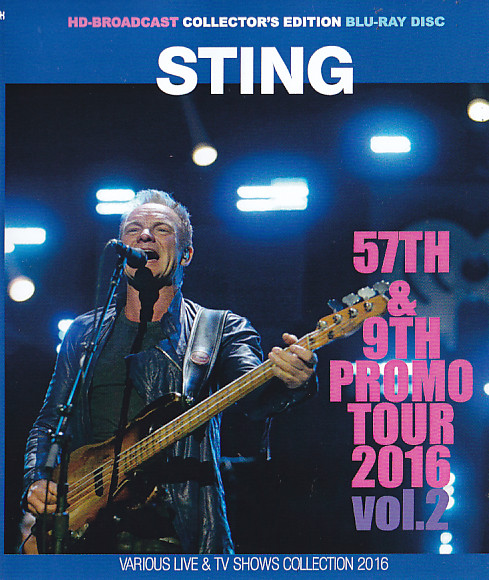 Sting / 57th u0026 9th Promo Tour 2016 Vol 2 /1Blu Ray R – GiGinJapan