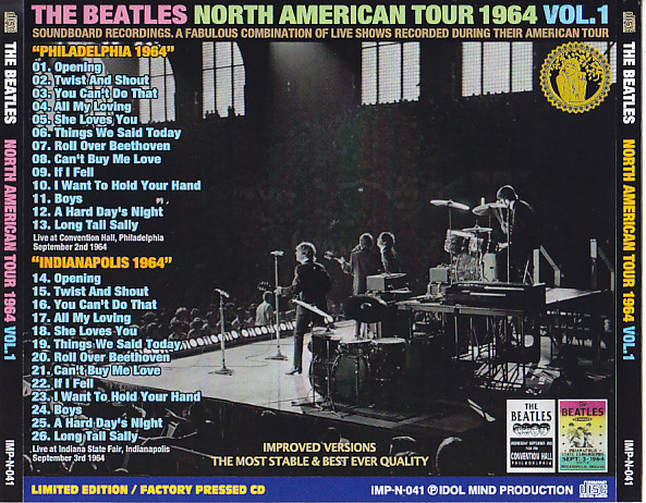 Beatles / North American Tour 1964 Vol 1 / 1CD – GiGinJapan