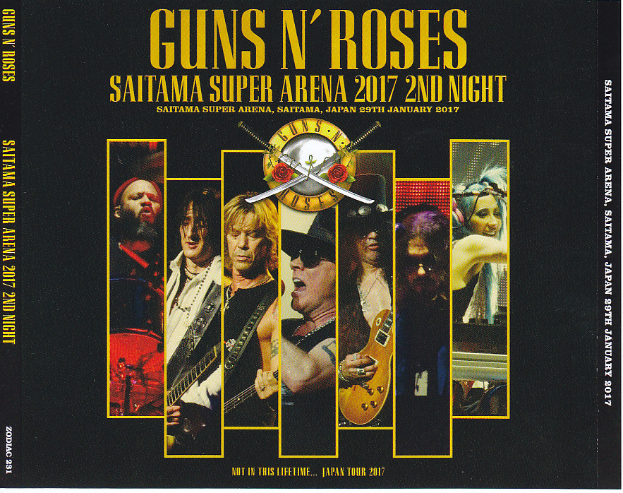 Guns N' Roses / Saitama Super Arena 2017 2nd Night / 3CD – GiGinJapan