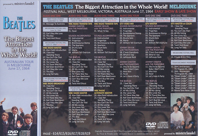 Beatles / The Biggest Attraction In The Whole World / 4CD+2DVD WX 