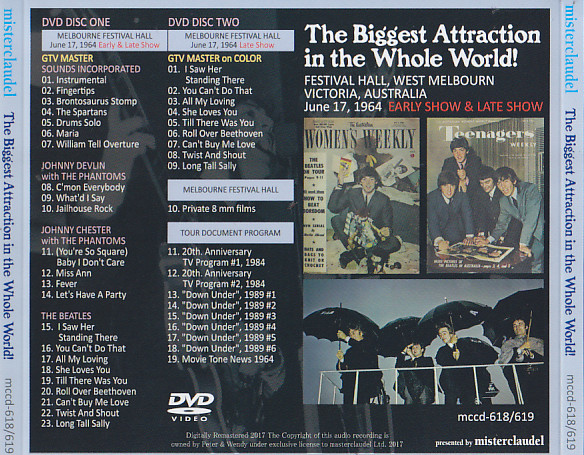 Beatles / The Biggest Attraction In The Whole World / 4CD+2DVD WX 