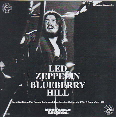 led zeppelin 名盤live on blueberry hill レコード - レコード