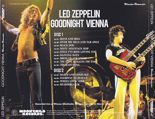 Led Zeppelin / Goodnight Vienna Winston Remaster / 2CD – GiGinJapan