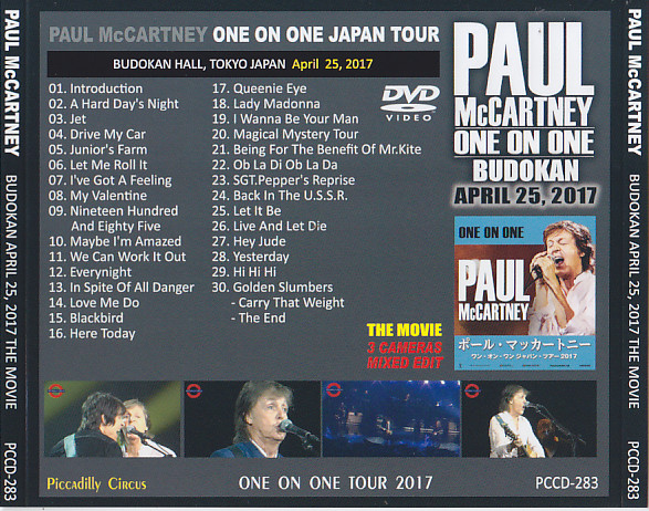 Paul McCartney / Budokan April 25 2017 / 3CD With OBI Strip – GiGinJapan