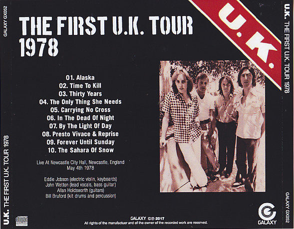 the first uk tour