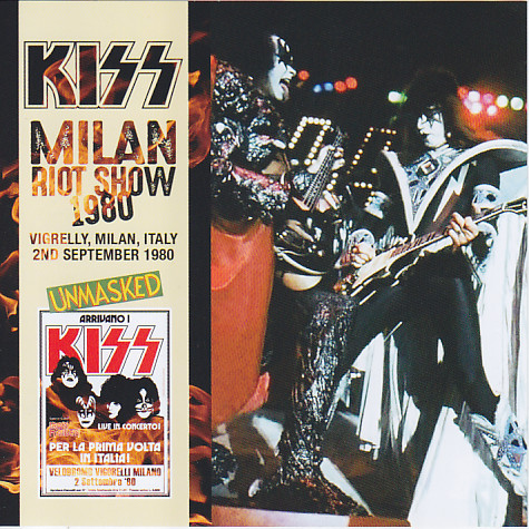 Kiss / Milan Riot Show 1980 / 2CD+1Bonus DVDR – GiGinJapan