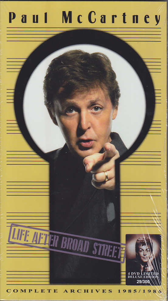 Paul McCartney / Complete Archives 1985-1986 / 4DVD Long Box Set 