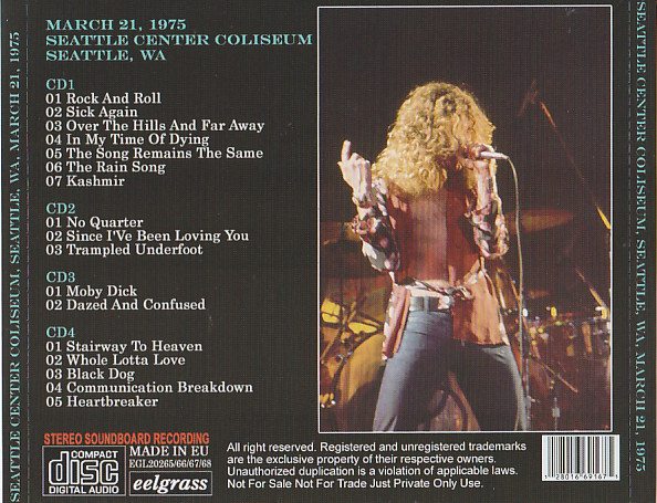 Led Zeppelin / Deus Ex Machina / 4CD – GiGinJapan