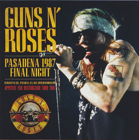guns and roses 1987 tour dates