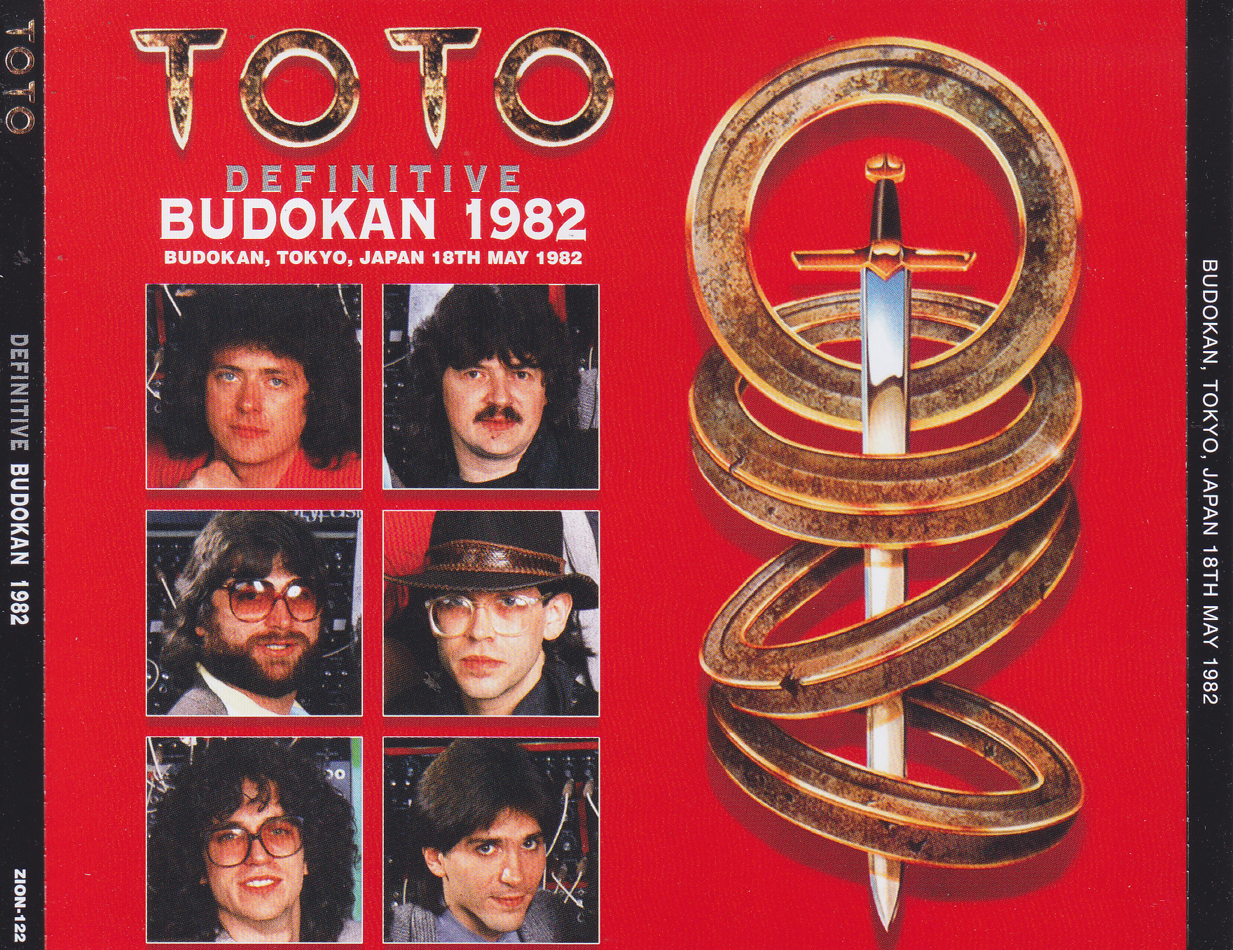 TOTO / Definitive Budokan 1982 / 2CD+1DVD – GiGinJapan